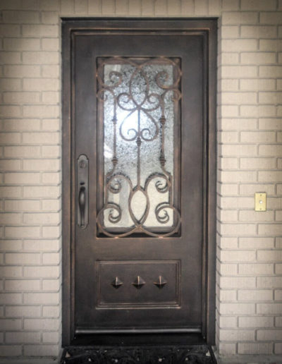 Authentic Custom Iron Door Design by Baltic