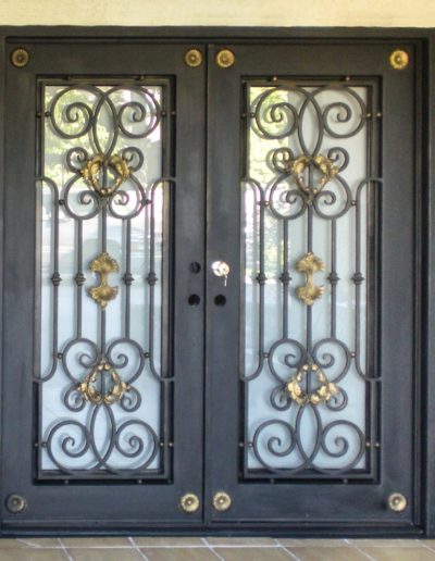 Baltic Custom Wrought Iron Doors