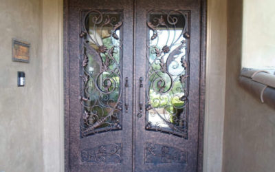 Will Wrought Iron Doors Rust in the Winter?