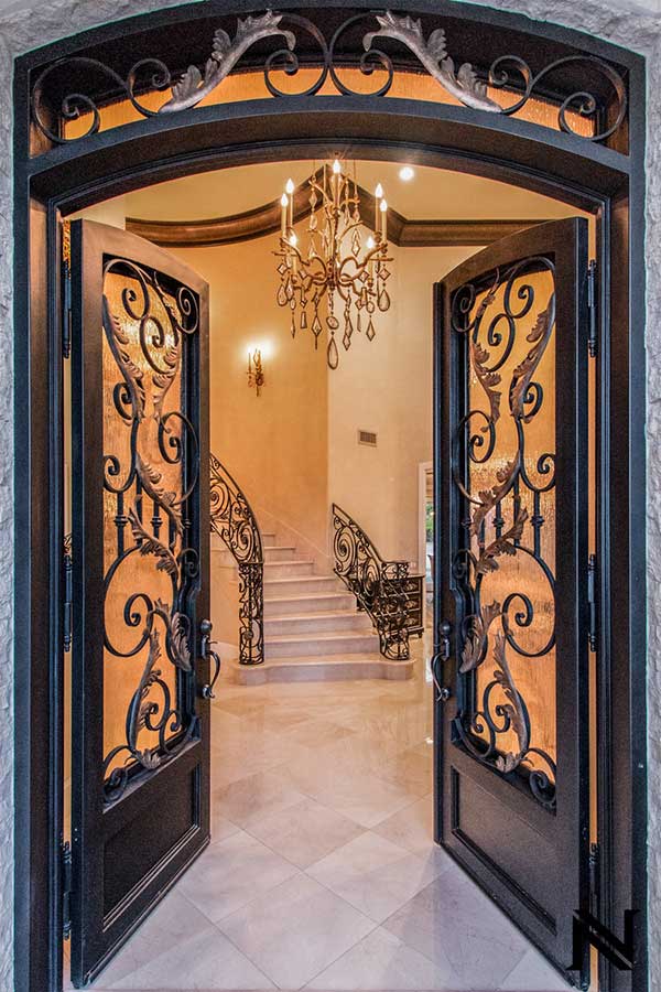 Beautiful-Hand-Forged-Wrought-Iron-Front-Entry-by-Baltic-Iron-Doors