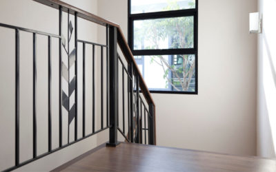 How Modern Iron Banisters Can Make a Staircase Stunning