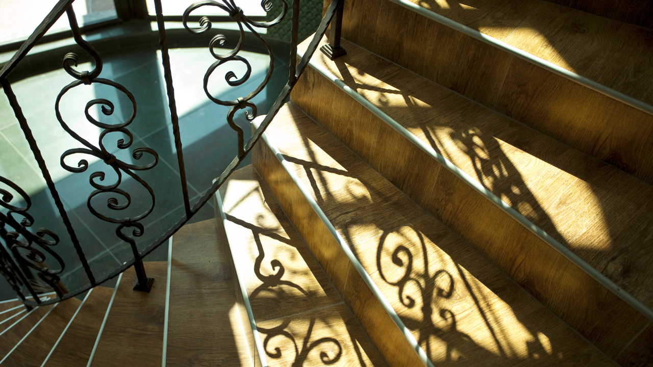 Wrought iron and metal staircases