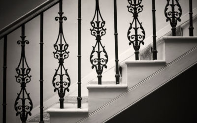 Wrought Iron Balusters for an All-Out Modern Railing Style