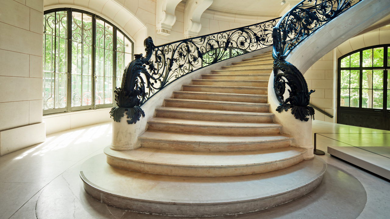 wrought iron spiral staircases