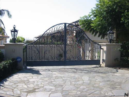 Ornate Driveway Gates