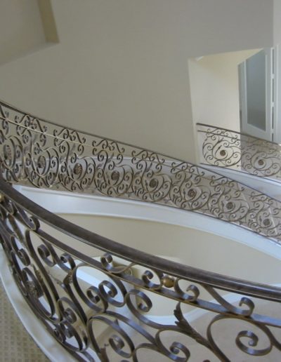 Ornate Staircase Railing