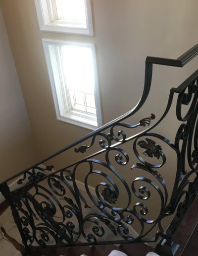 Ornate Staircase Railing