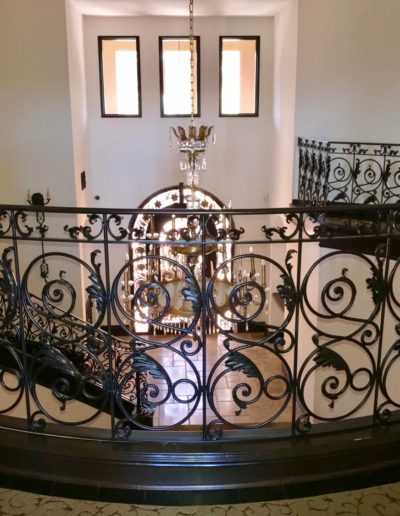 Ornate Staircase Railings