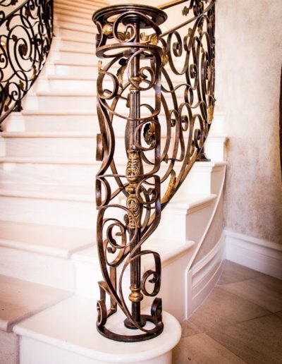 Ornate Staircase and Railings