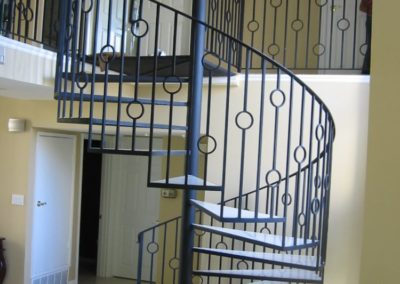 Structural Stringers Spiral Staircases